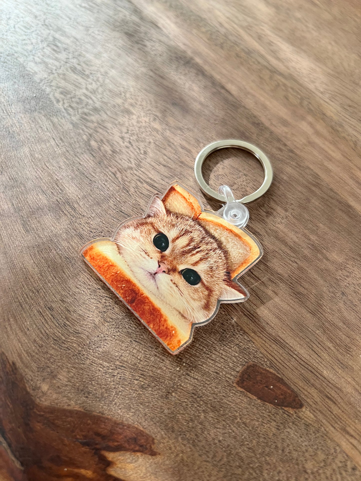 Couple Papaya + Ollie Keychains
