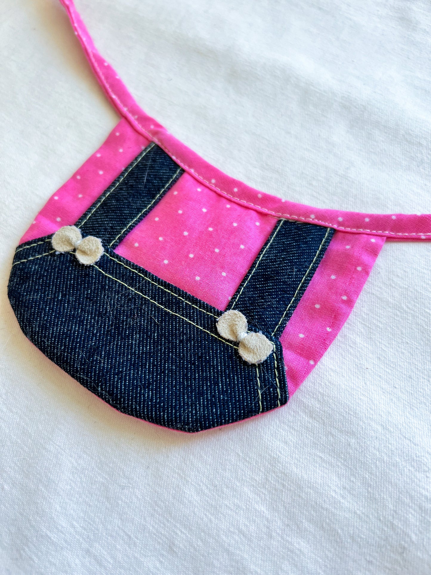 Denim Pet Bib