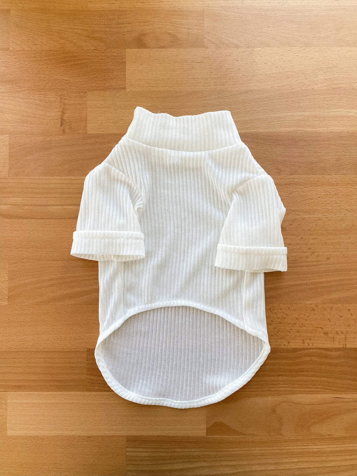 White Turtleneck