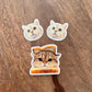 Couple Combo: 2 Mini Ollie + 1 Papaya Bread Stickers