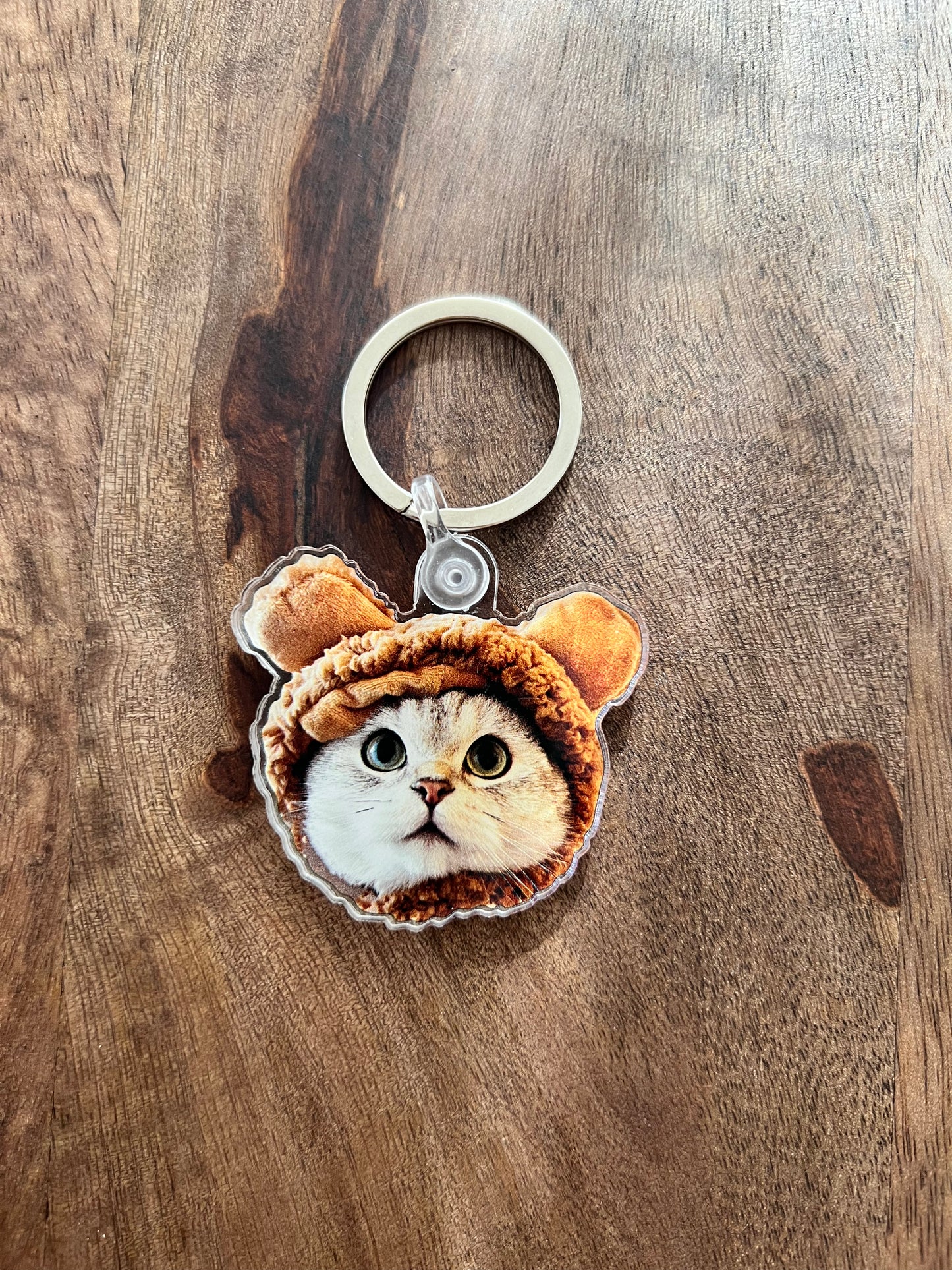Couple Papaya + Ollie Keychains