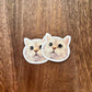 Couple Combo: 2 Mini Ollie + 1 Papaya Bread Stickers